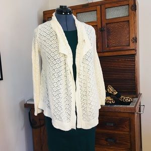 Betsy Johnson sweater ivory szS